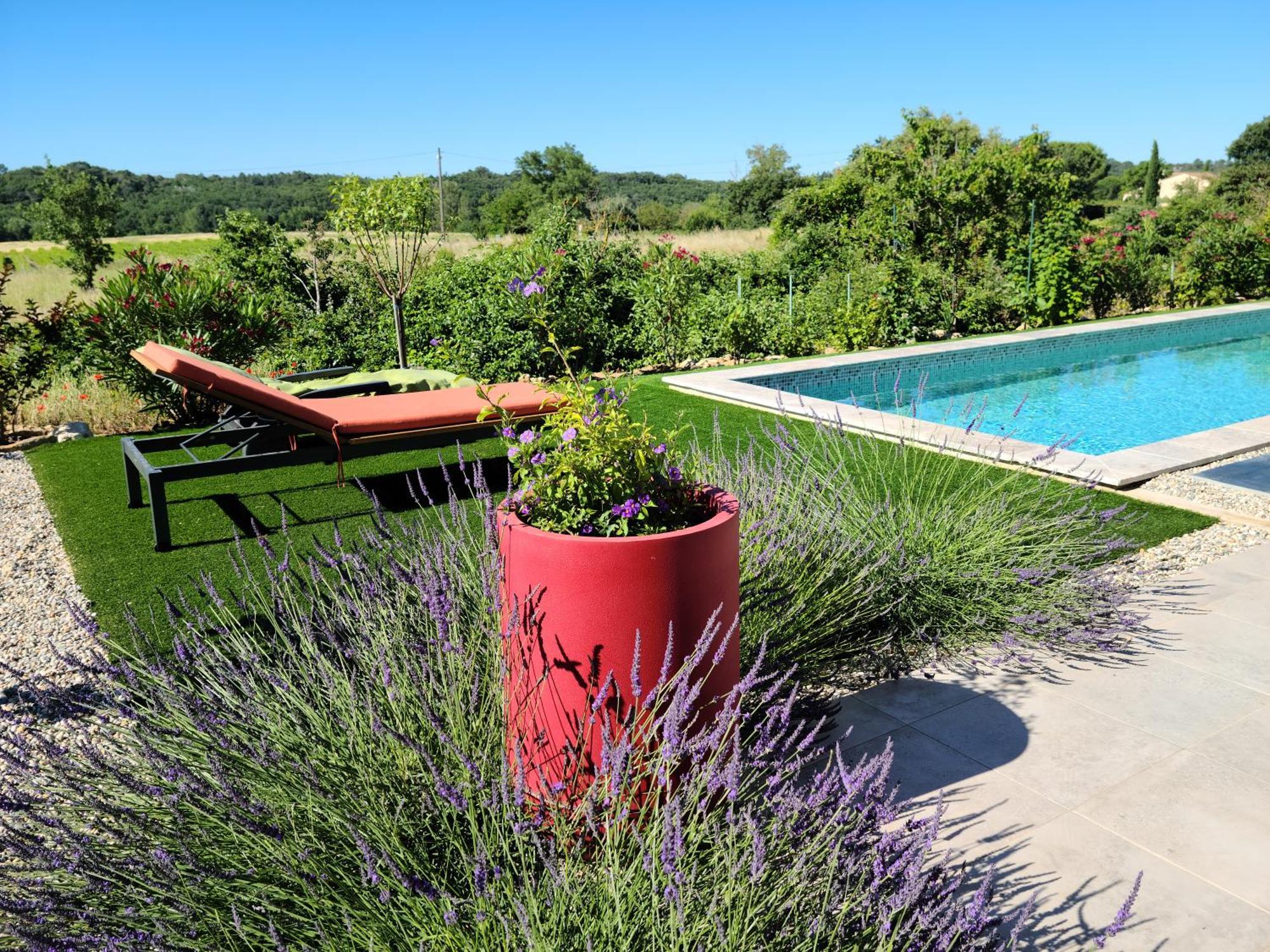 Les Papillons D'Uzes Bed and Breakfast Saint-Laurent-la-Vernède Εξωτερικό φωτογραφία